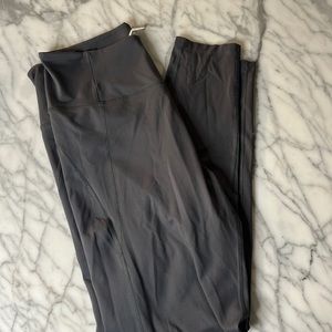 GIRLFRIEND COLLECTIVE Grey leggings xl 10 12